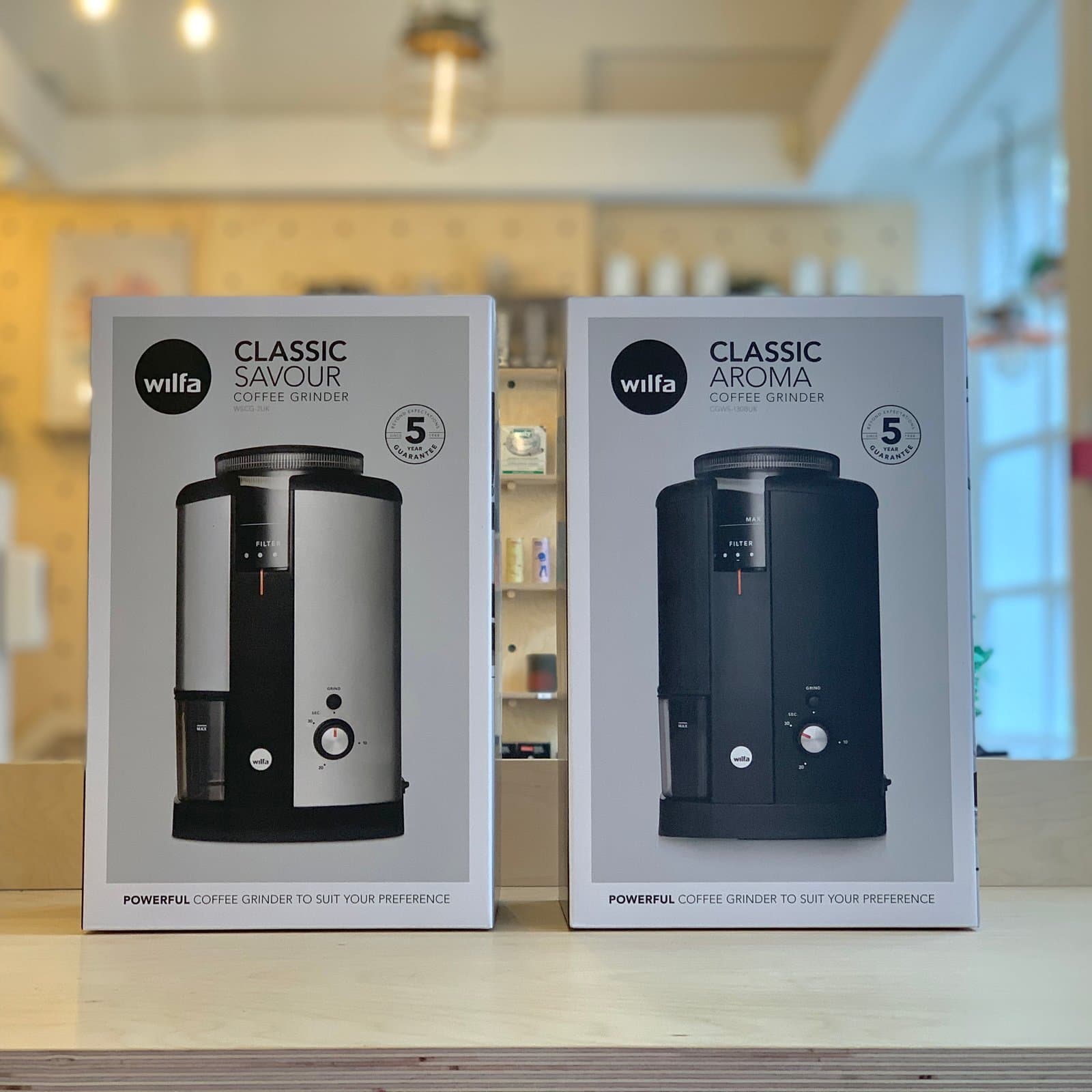 Wilfa Svart Coffee Grinder — Black